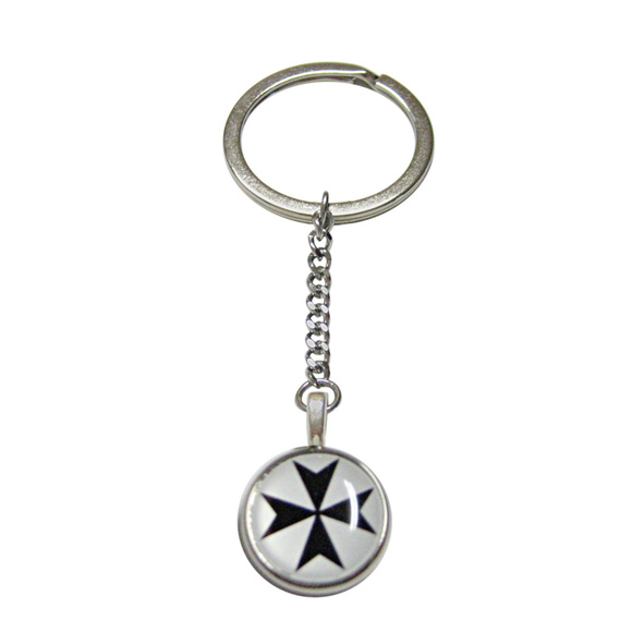 Kiola Designs | Accessories | Maltese Cross Pendant Keychain | Poshmark